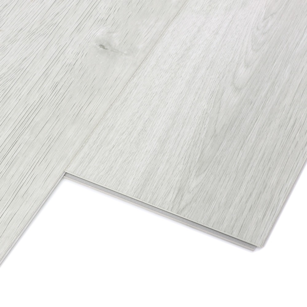 Кварцвиниловый SPC ламинат Cronafloor Wood Дуб Серебристый ZH-81126-1 1200×180×4